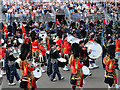 NT2573 : Royal Edinburgh Military Tattoo :Massed Pipes and Drums on the Castle Esplanade by David Dixon