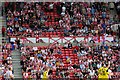 A panel from Roker Park in the South Stand at the Stadium of Light