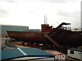 U-Boat U-534 at the Warship Preservation Trust in 2001