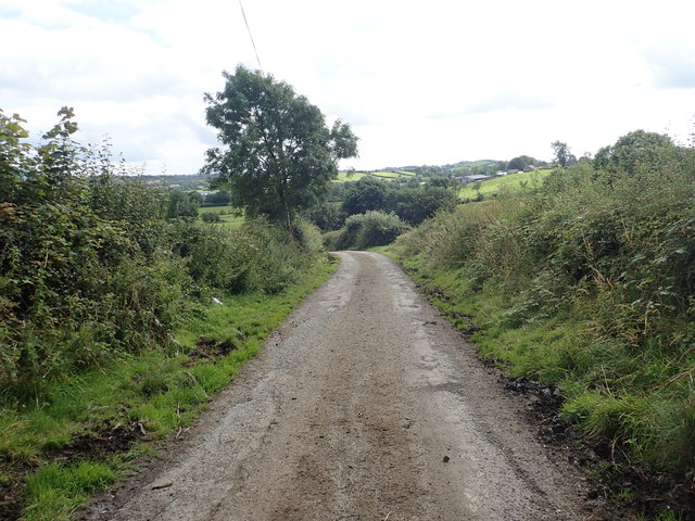 Descending Barkers Lane © Eric Jones :: Geograph Ireland