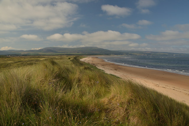 Coul Links and beach, Sutherland