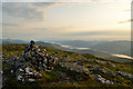 NN1372 : Summit Cairn on Meall an t-Suidhe, Ben Nevis, Great Britain by Andrew Tryon