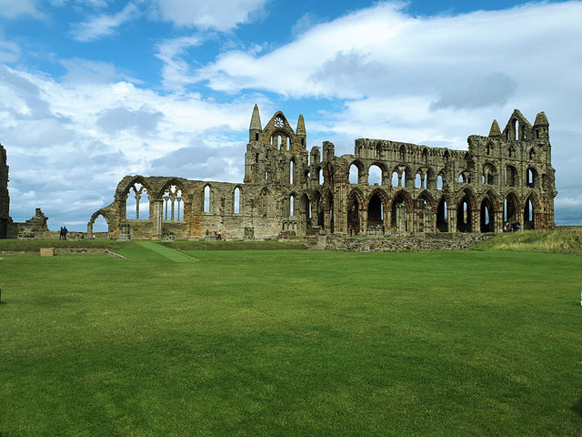 Whitby Abbey from the south-west