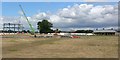 Construction work at the Everards Meadows