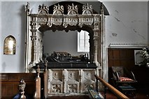 TL9217 : Layer Marney Tower, St. Mary the Virgin Church: Monument of Henry, 1st Lord Marney d. 1523 by Michael Garlick