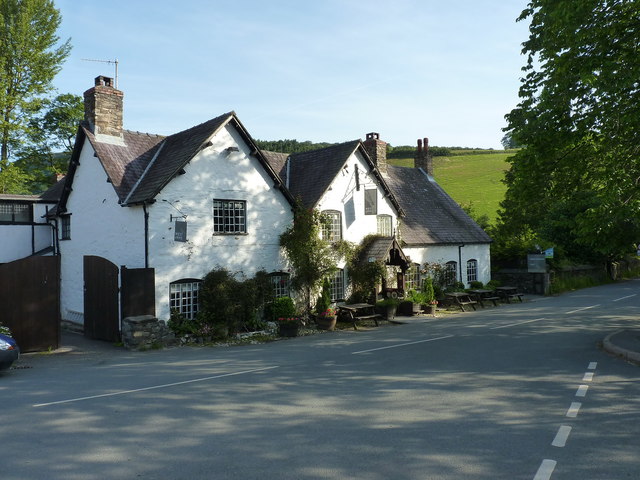 The West Arms Hotel, Llanarmon DC © Richard Law cc-by-sa/2.0 ...