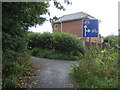 Cycle path junction on National Cycle Route 81