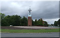 Clock tower on Clock Tower Roundabout