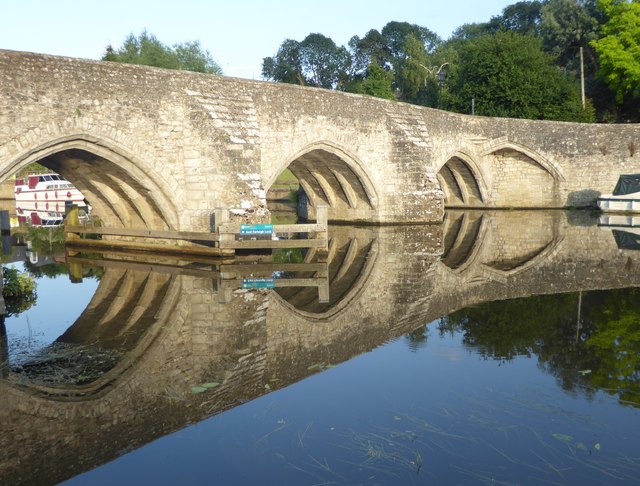 The bridge over the River Medway at East Marathon Geograph