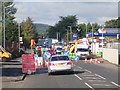 Road works on the A25 at Camlough, South Armagh