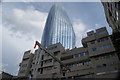 View of One Blackfriars and the River Court West apartments from the South Bank