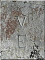SD7360 : Letters carved on the top of a boundary rock, Slaidburn by Humphrey Bolton