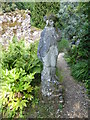 TQ6356 : Statue in Great Comp Garden by Marathon