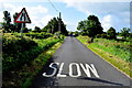 Slow marking on Crew Road