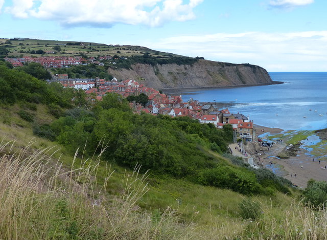 Robin Hoods Bay Viewed From The © Mat Fascione Geograph Britain