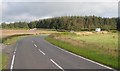 Entering the prominent Z-bend in the A25 (Newtown Road)