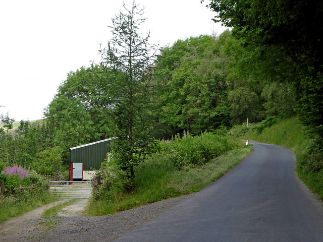 Road to Abergwesyn in Powys