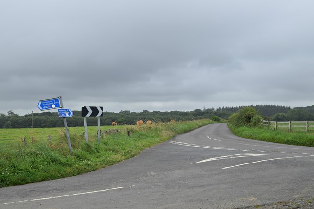 Road Junction near Howick