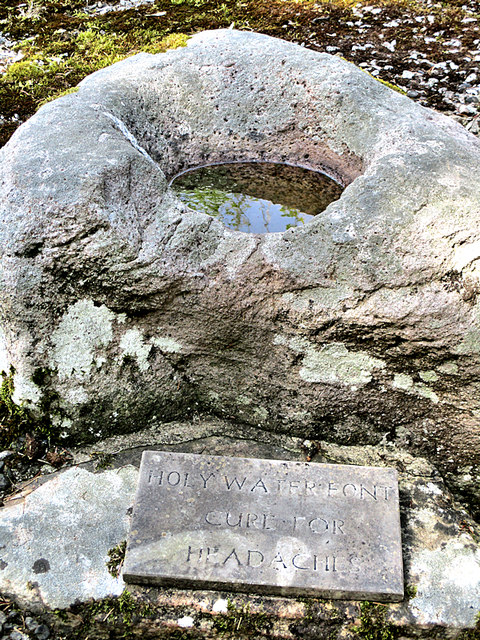 Water Font and Plaque