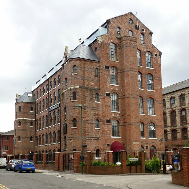 Former J B Spray & Co lace mill, Russell Street