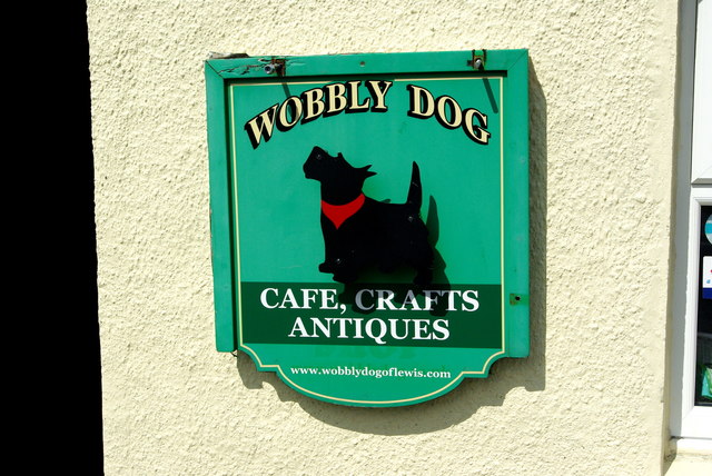 Sign for Wobbly Dog