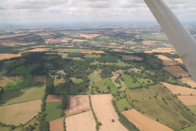 Batsford Park and Arboretum: aerial 2019