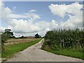 Track leading to Flatmeadow Farm