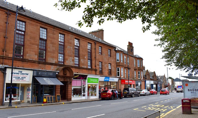 Prestwick Main Street, South Ayrshire © Mark S :: Geograph Britain and ...