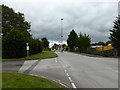 Main road through Carrington Business Park