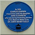 Charles Darwin Blue Plaque