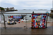 C8540 : Knitted patchwork, Portrush by Kenneth  Allen