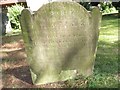 St Mary, Hampton: grave for a horticultural leader