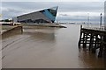 TA1028 : View over the River Hull to The Deep by Philip Halling