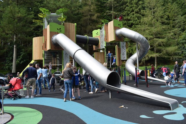 New play park, Gortin Glens Forest Park