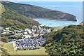 View over Lulworth Cove