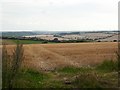 SU5379 : A view from Applepie Hill in mid-August by Stefan Czapski