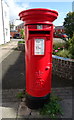 Elizabeth II postbox on High Street, Royal Leamington Spa