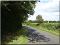 Minor road towards Blakesley