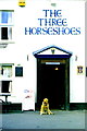SO7407 : Banned? Three Horseshoes, Frampton on Severn, Gloucestershire 1996 by Ray Bird