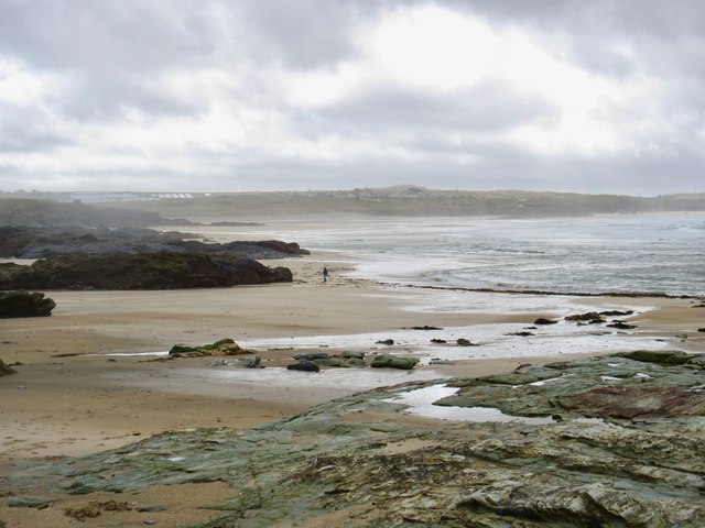 Blustery day at Godrevy