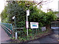 Caergwrle railway station bus stop, Flintshire