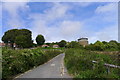 The England Coast Path leading up to 