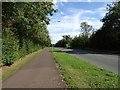 Cycle path beside Watling Street