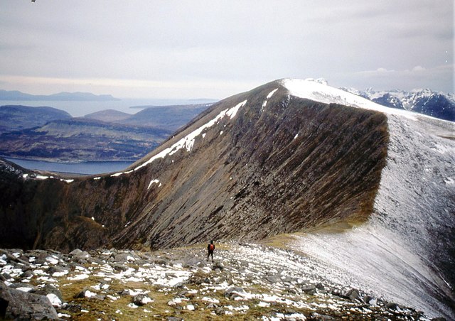Pass at the head of Coire Gorm