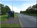 Bus stop and shelter on Great Monks Street