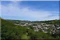 Looking over the Maxton area of Dover from Stepping Down