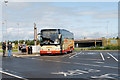 S0381 : Coach Parking Area at Moneygall Services by David Dixon