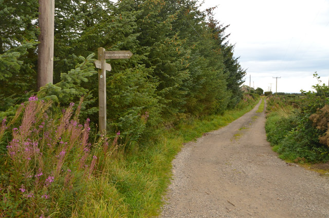 Track near Fernhill, Aberdeen, Scotland