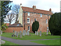 House by churchyard, Old Woking