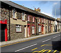 Row of stone houses, Park Place, Gilfach